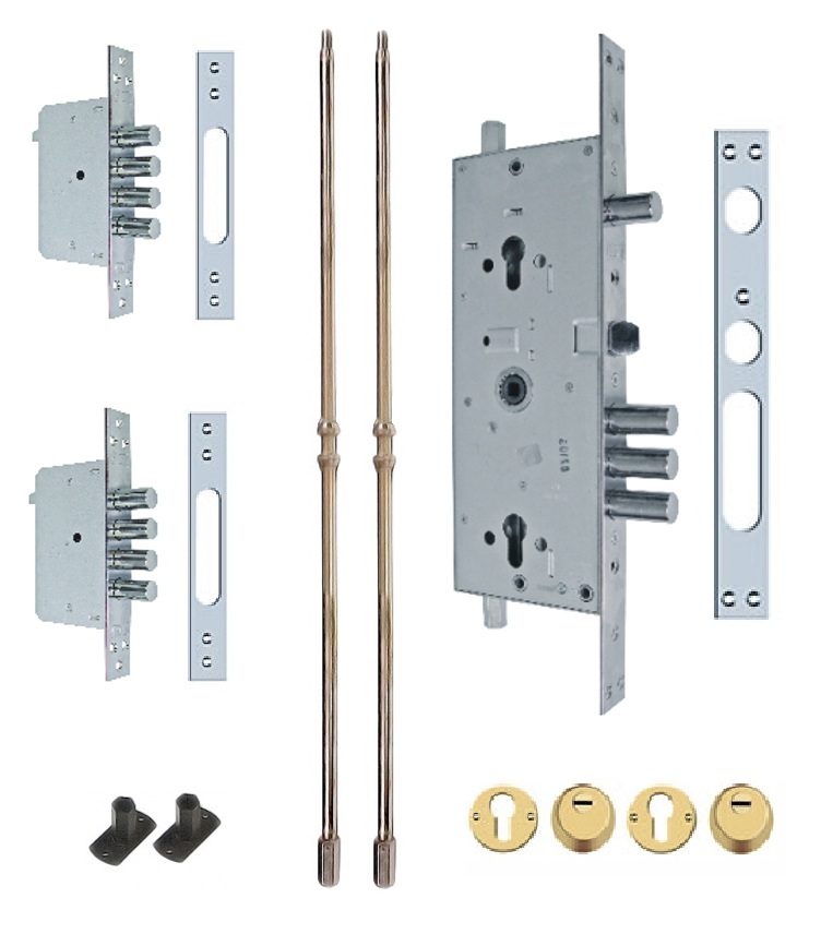 Мультисистемный врезной цилиндровый замок Kale-kilit 256 G 0124